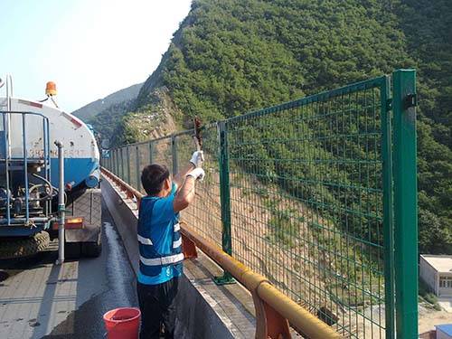 橋梁防拋網圖片4