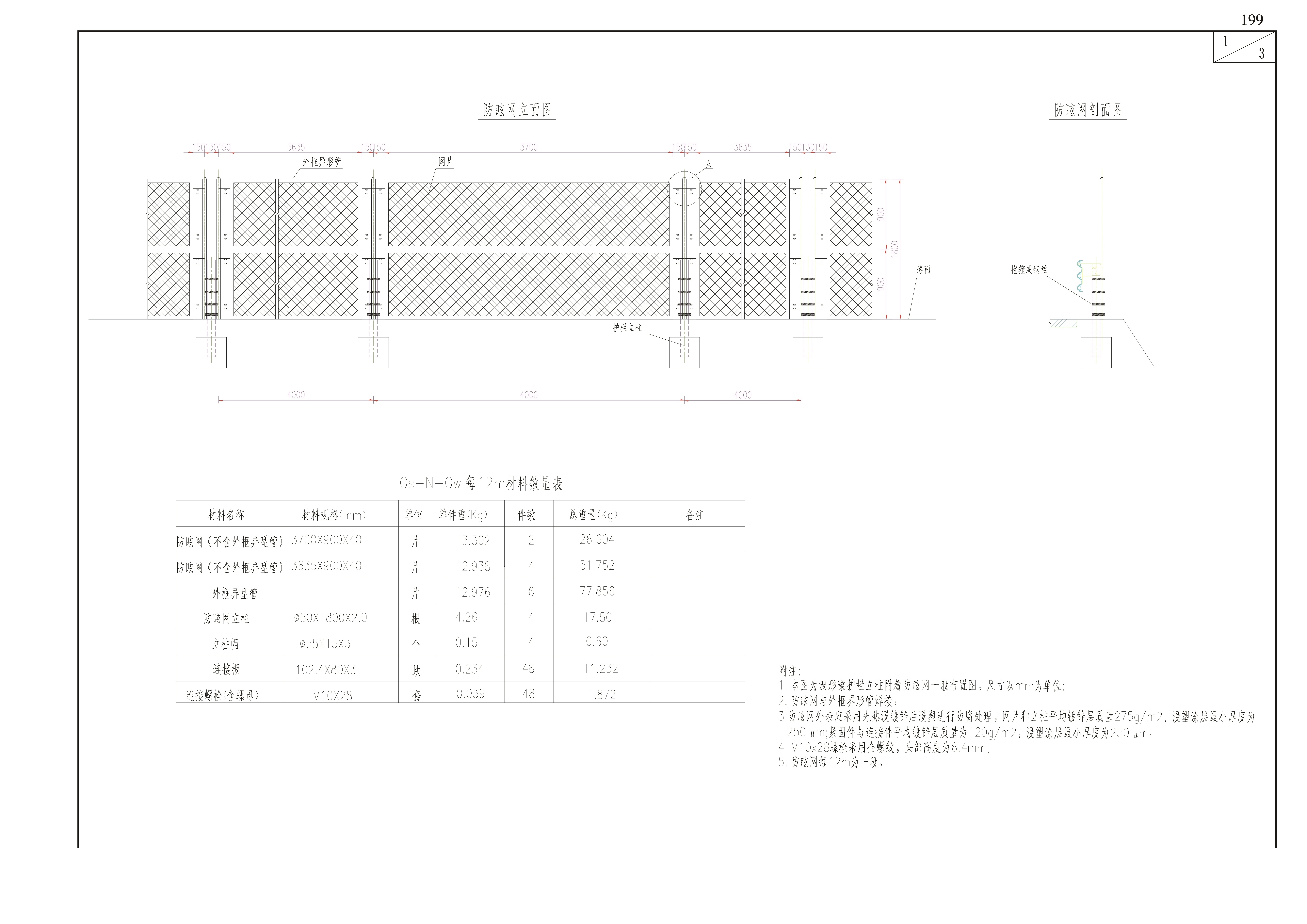 高速公路雙層防眩網價格圖片6 高速公路雙層防眩網價格圖片6